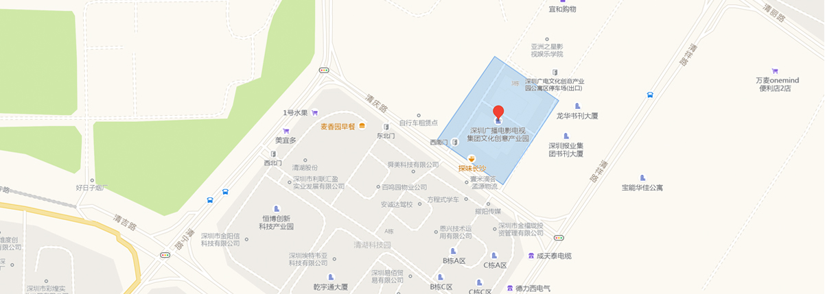 深圳迈思展览展示公司地图