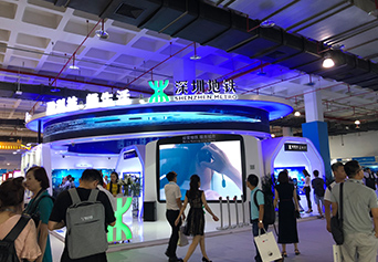 2019北京国际城市轨道交通展览会深圳地铁展位设计搭建